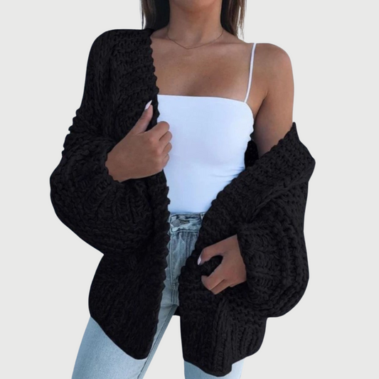Francisca™ | Cardigan en maille épaisse et décontractée