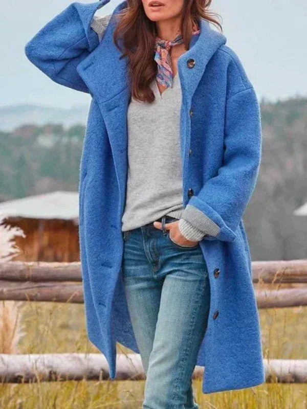 Isabelle | Élégante longue manteau d'hiver
