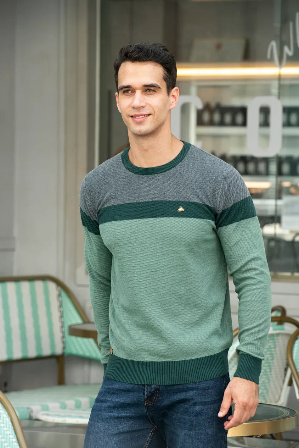 MIRAVO | Pull pour homme à col rond