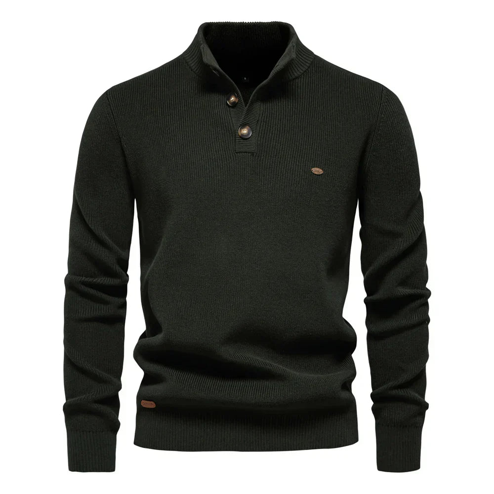 MIRAVO | Pull pour homme avec design à boutons