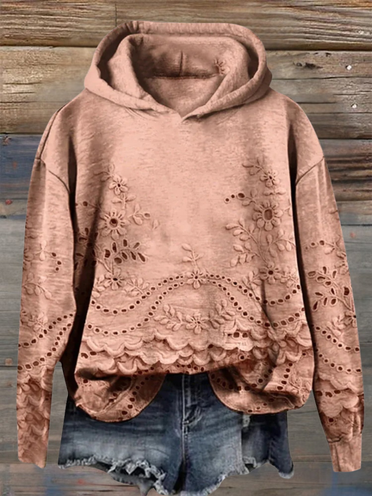 Rosaura™ | Pull avec des détails en dentelle