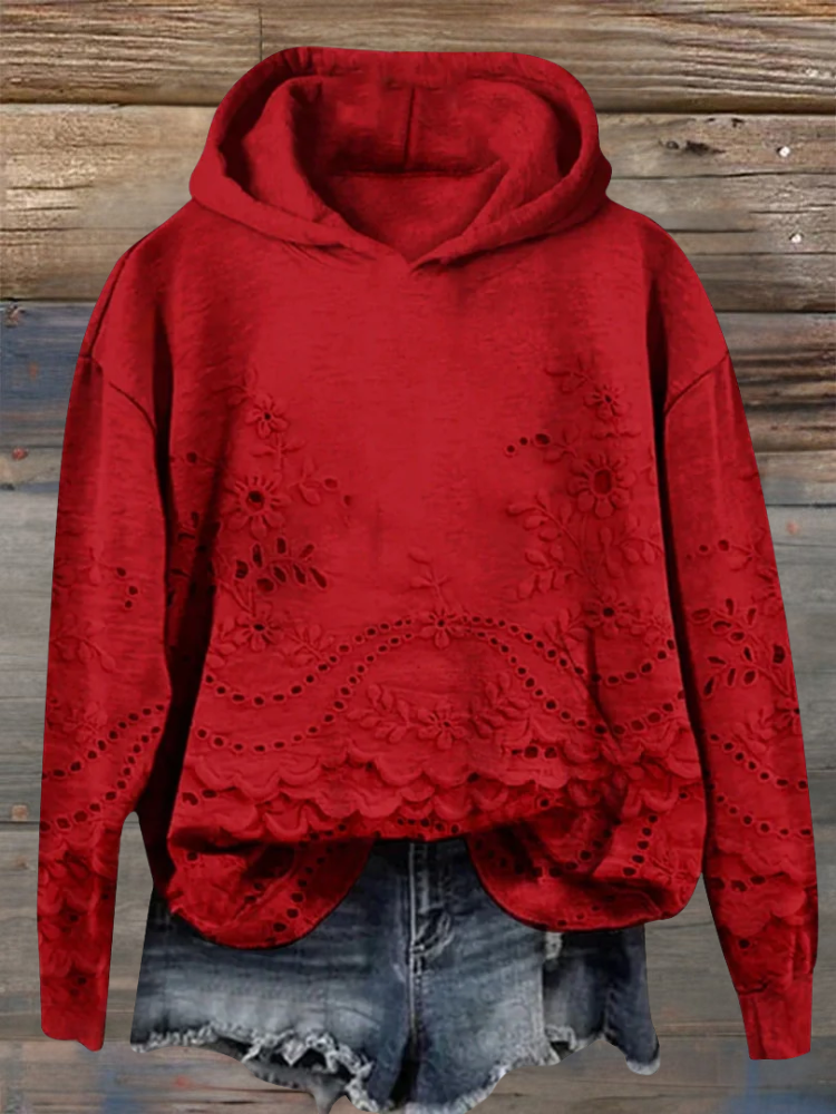Rosaura™ | Pull avec des détails en dentelle