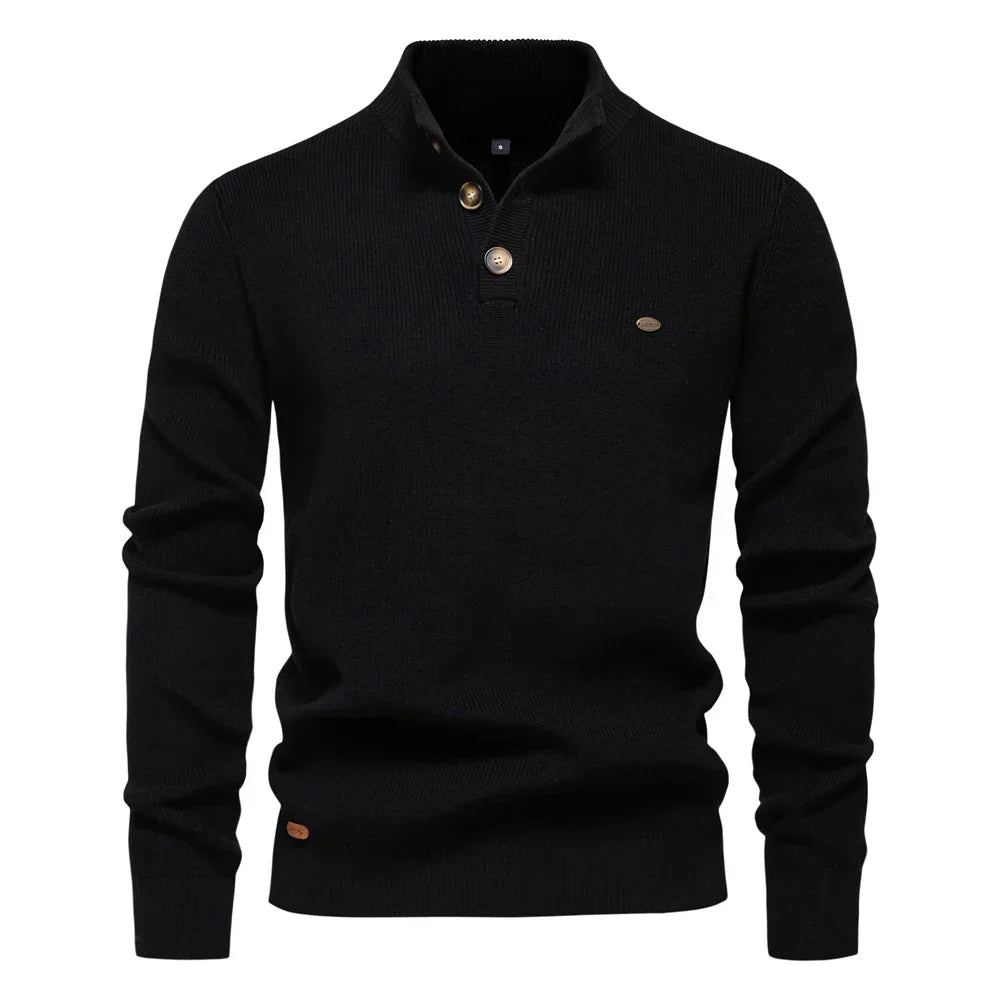 MIRAVO | Pull pour homme avec design à boutons