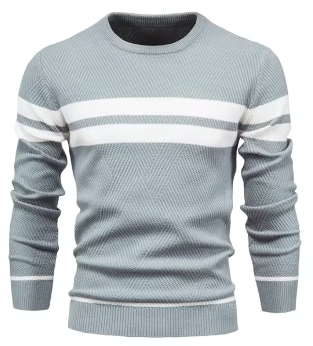 MIRAVO | Pull élégant pour homme avec motif à chevrons