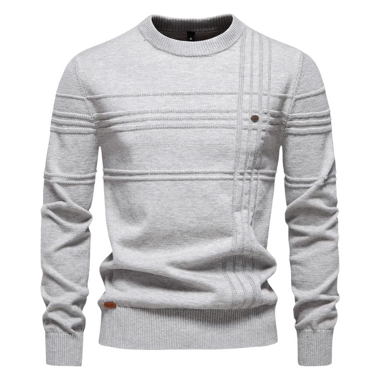 MIRAVO | Pull élégant pour homme avec design à carreaux