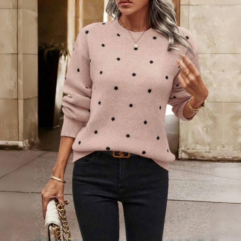 Carolina™ | Pull en Tricot à Pois