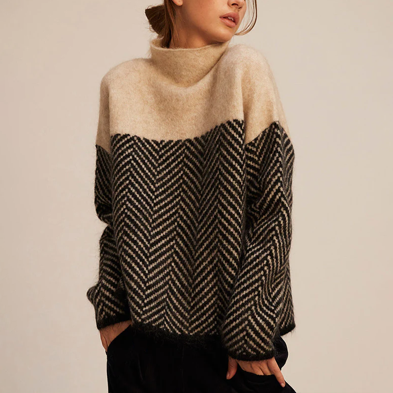 Beatriz™ | Pull à Col Montant