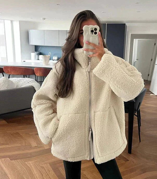 Liora – Manteaux Teddy Oversize
