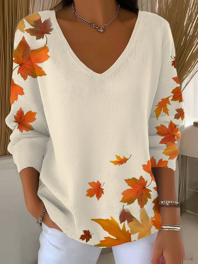 Maravillas™ | Pull élégant avec décolleté en V