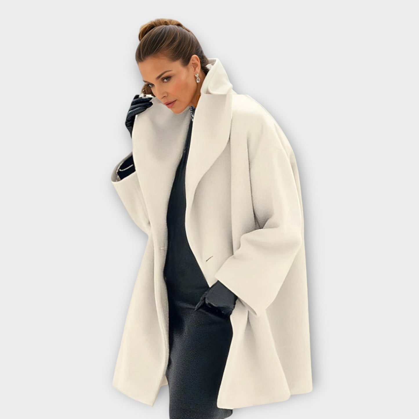Savrani™ | Manteau de luxe coupe-vent en laine