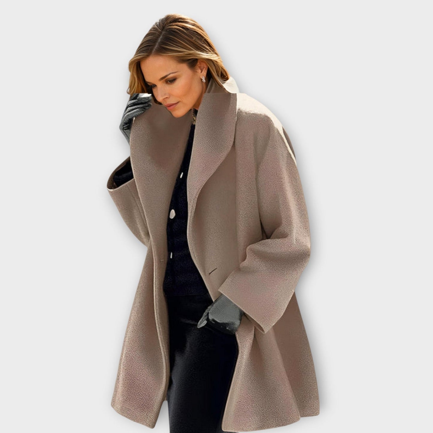 Savrani™ | Manteau de luxe coupe-vent en laine