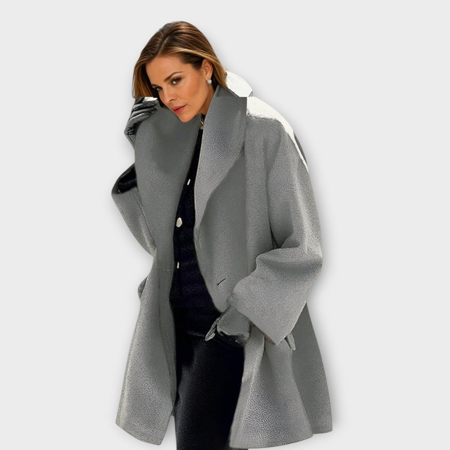 Savrani™ | Manteau de luxe coupe-vent en laine