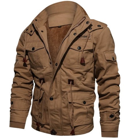 Laurens™ | Veste pour Homme Élégante et Confortable avec Capuche Amovible