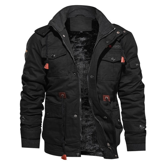 Laurens™ | Veste pour Homme Élégante et Confortable avec Capuche Amovible