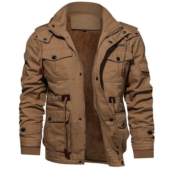 Laurens™ | Veste pour Homme Élégante et Confortable avec Capuche Amovible