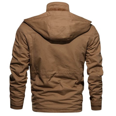 Laurens™ | Veste pour Homme Élégante et Confortable avec Capuche Amovible