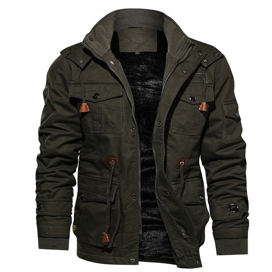 Laurens™ | Veste pour Homme Élégante et Confortable avec Capuche Amovible