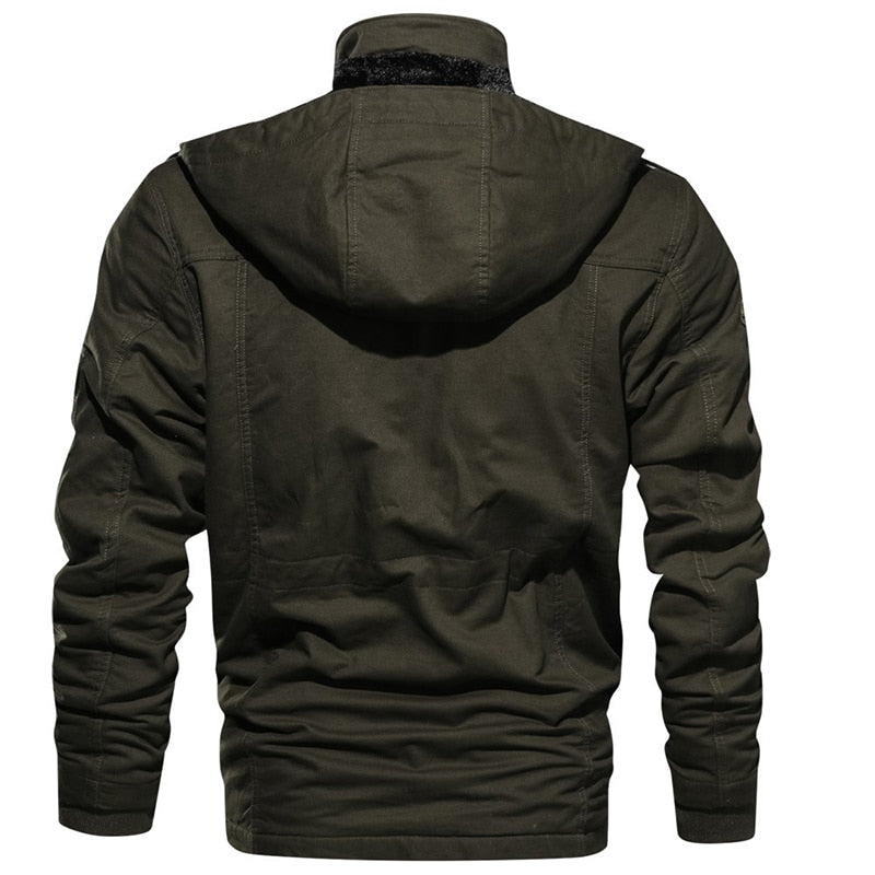 Laurens™ | Veste pour Homme Élégante et Confortable avec Capuche Amovible