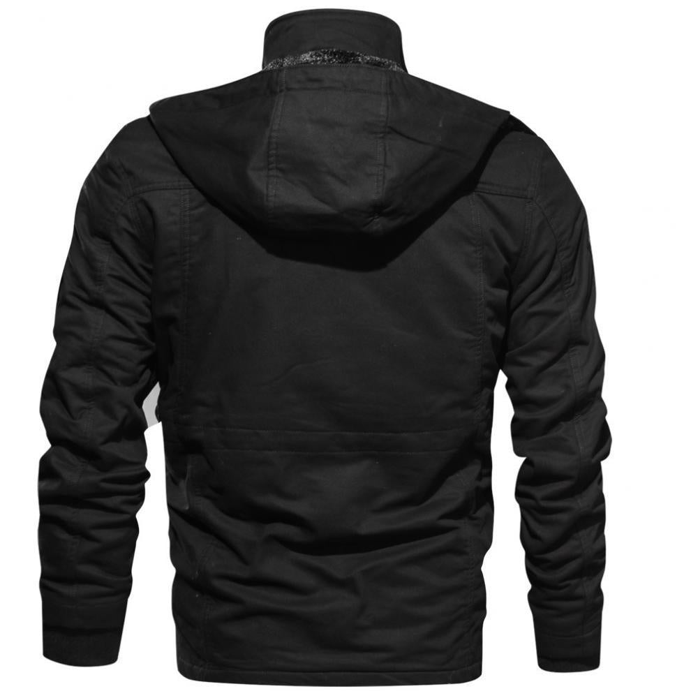 Laurens™ | Veste pour Homme Élégante et Confortable avec Capuche Amovible