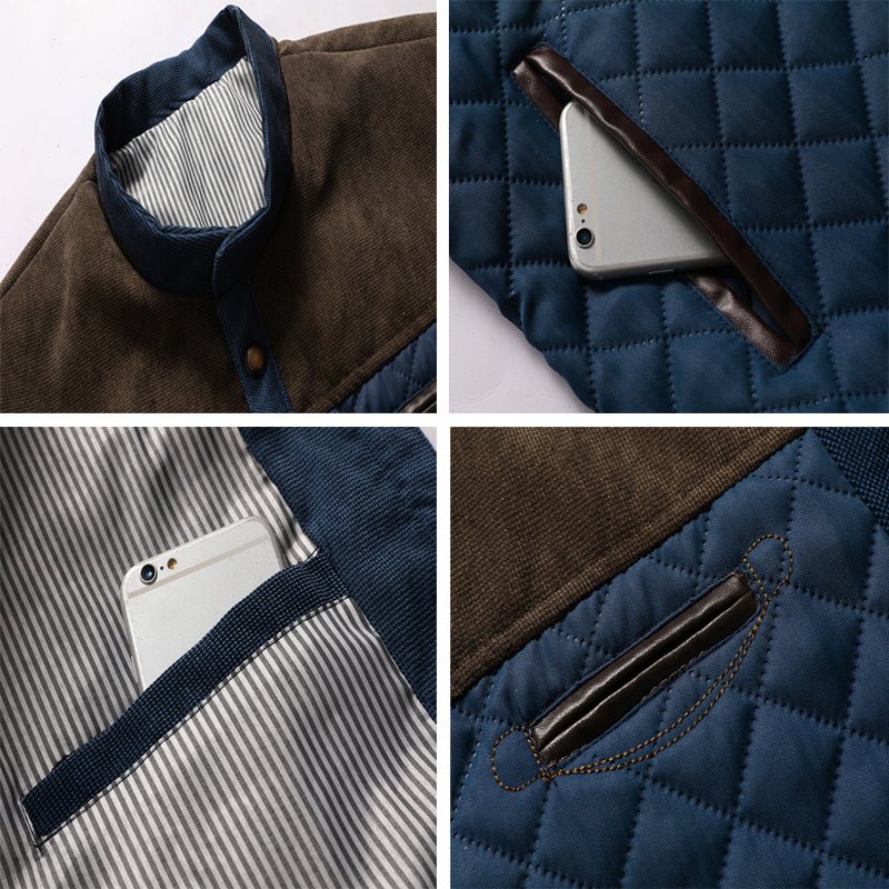 Laurent | Manteau pour Hommes en Luxe à Carreaux
