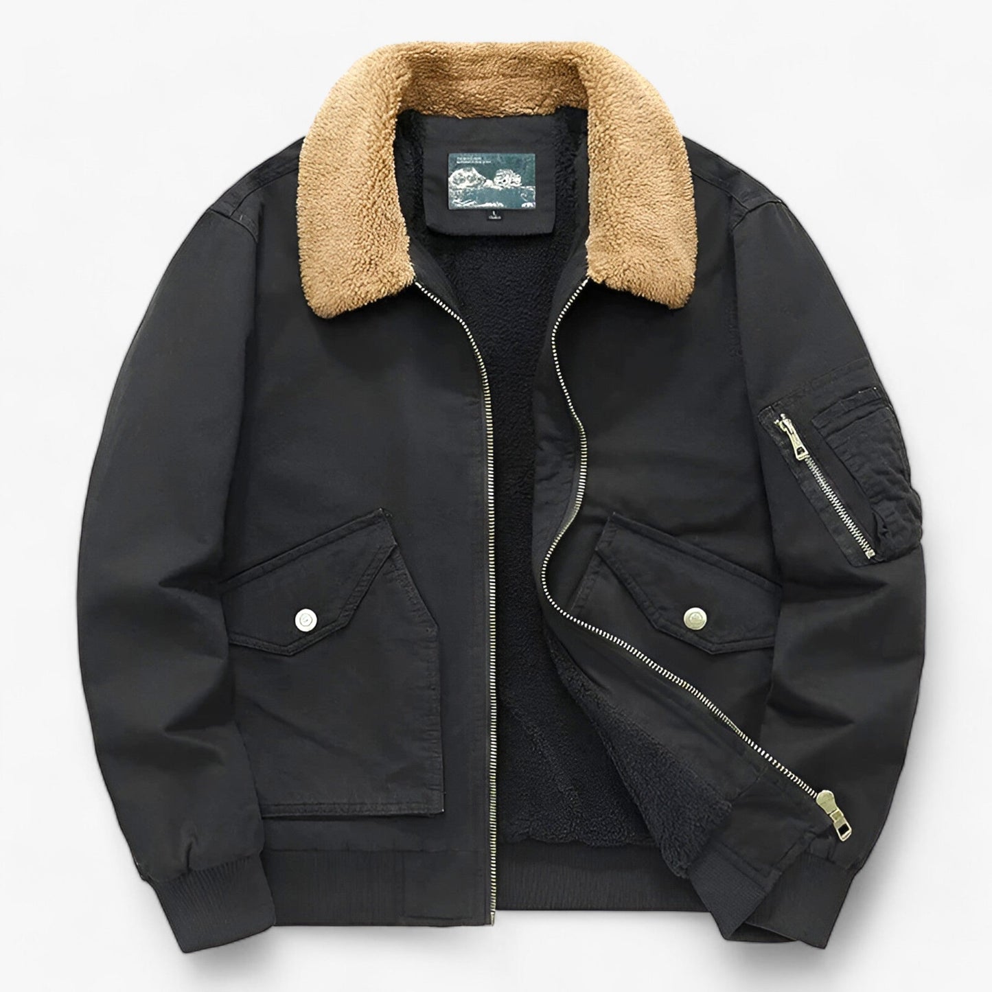 Reece | Veste Bomber Décontractée et Chaude