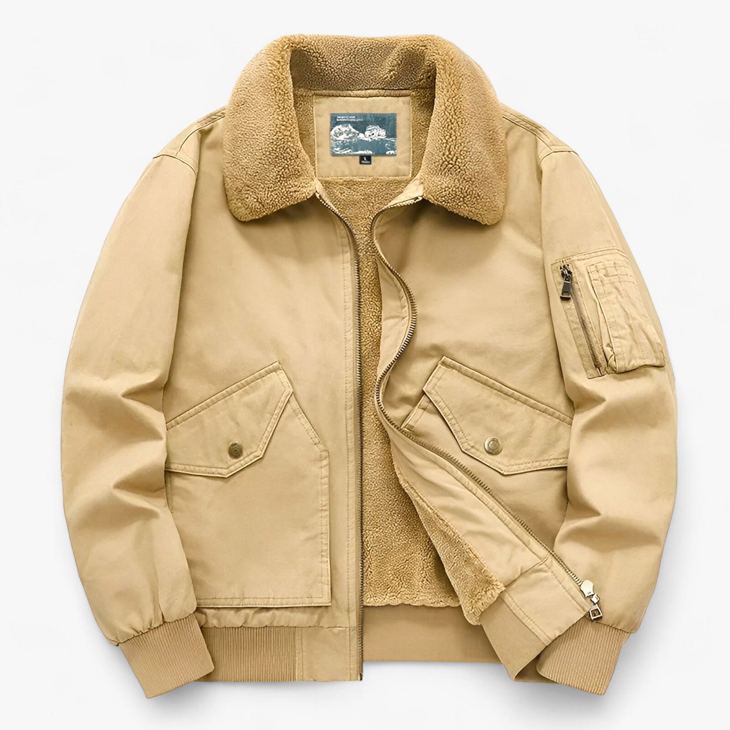 Reece | Veste Bomber Décontractée et Chaude