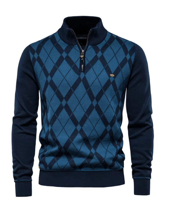 Sander | Pull pour homme à demi-zip