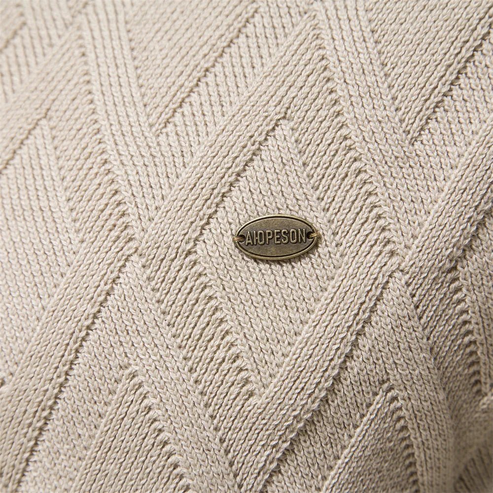 Daniel | Pull pour hommes avec design à carreaux