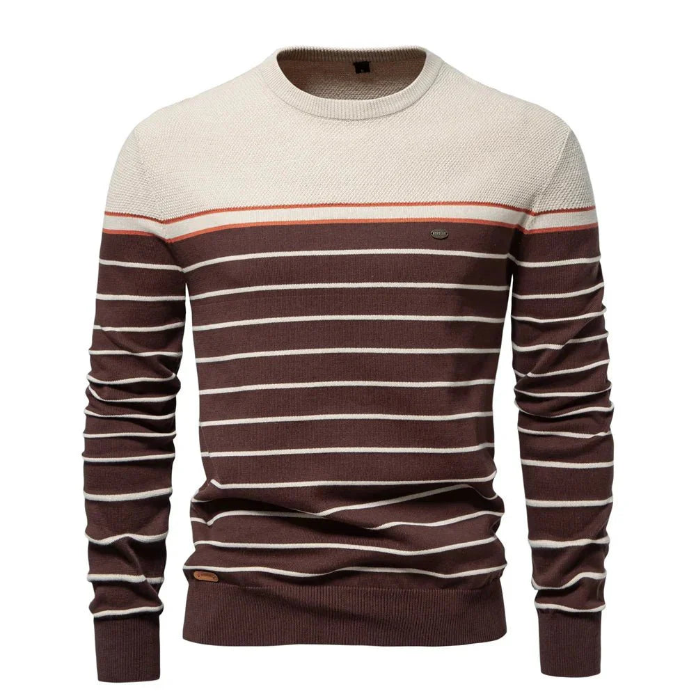 Sebastian | Pull pour Homme avec Design Rayé