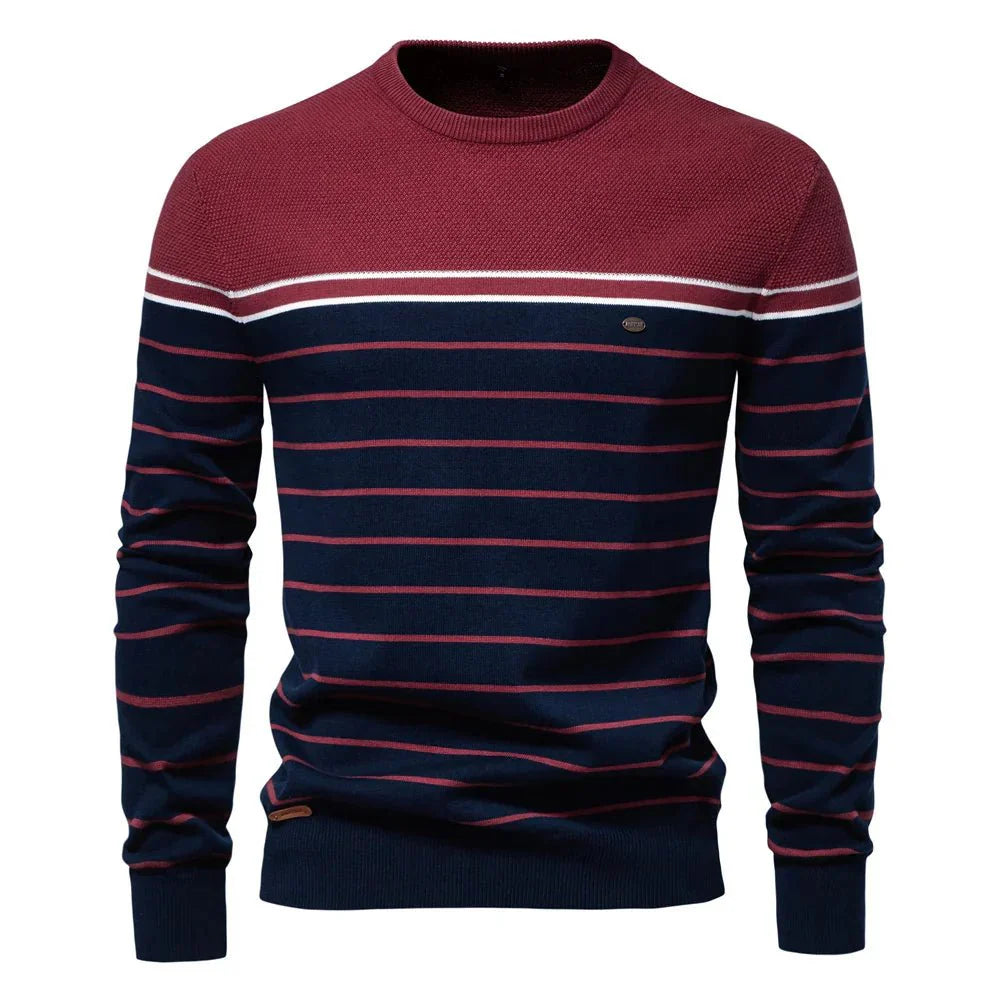 Sebastian | Pull pour Homme avec Design Rayé