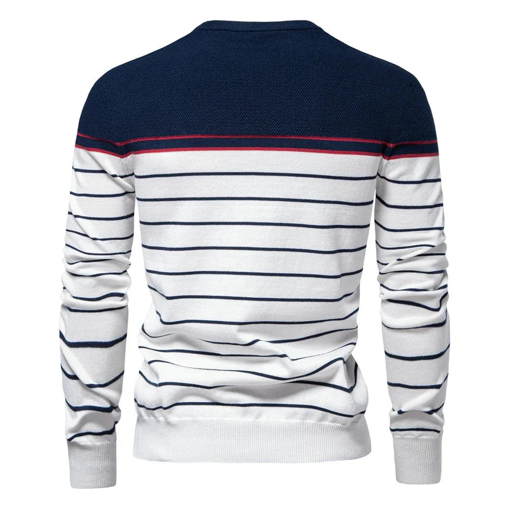 Sebastian | Pull pour Homme avec Design Rayé