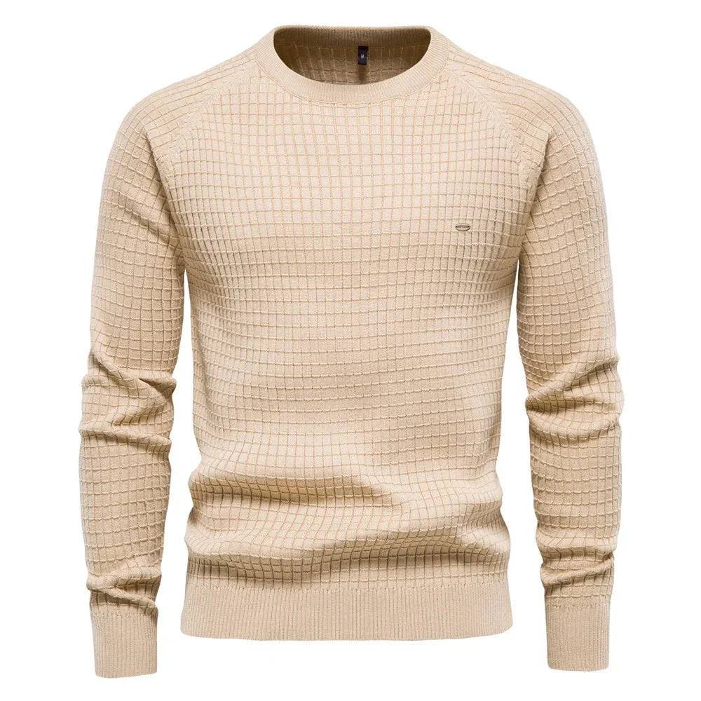 Vincent | Pull pour homme avec motif en losanges