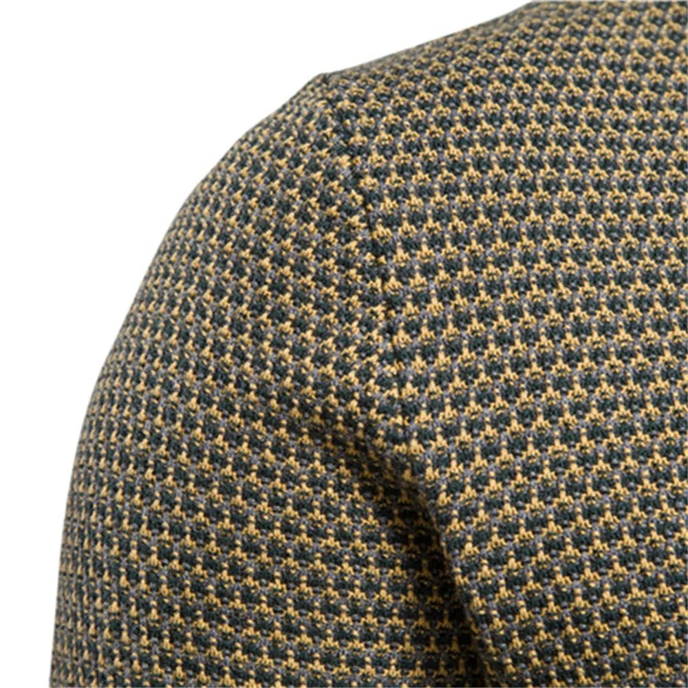 Julius | Pull pour homme avec motif en losanges
