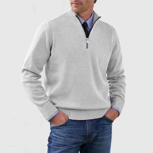 Howard™ | Pull raffiné avec demi-zip