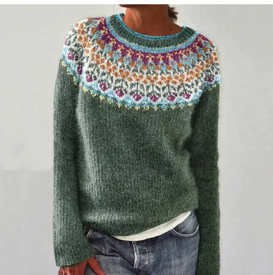 Elena™ | Pull en Tricot Classique