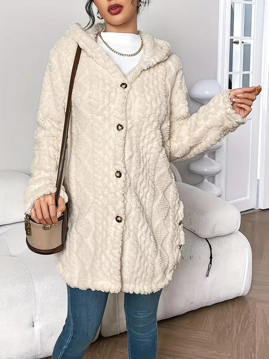Amalia™ | Cardigan douillet avec capuche