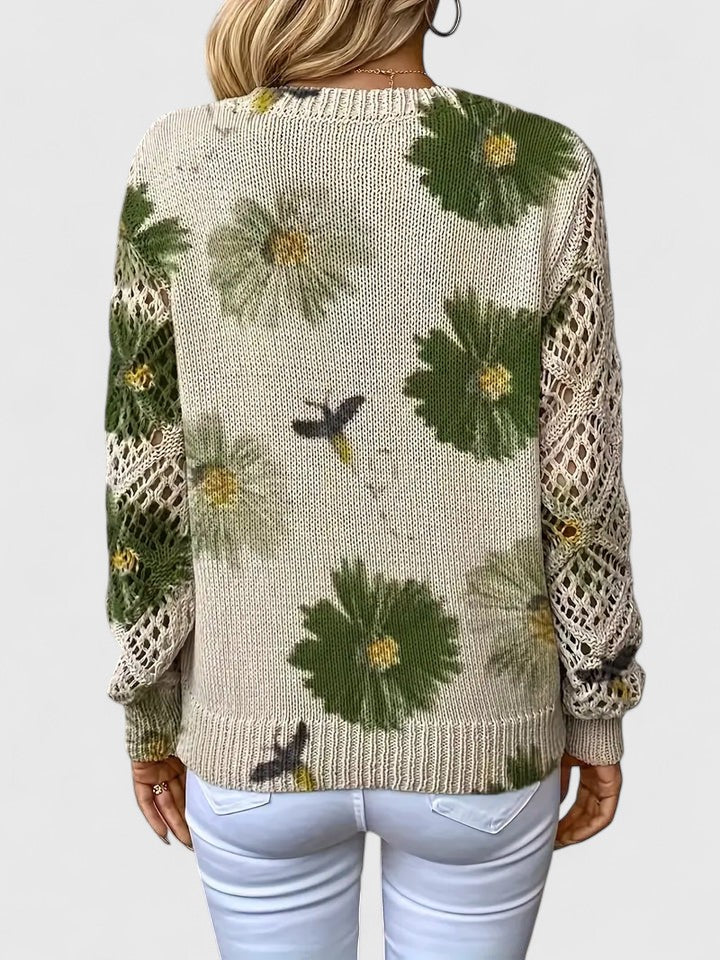 Antonia™ | Pull élégant avec imprimé floral