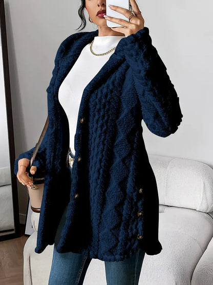 Amalia™ | Cardigan douillet avec capuche