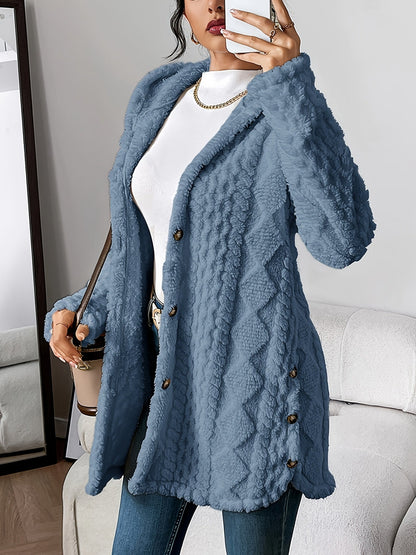 Amalia™ | Cardigan douillet avec capuche