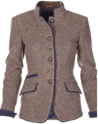 Valeria | Cardigan élégant avec col montant