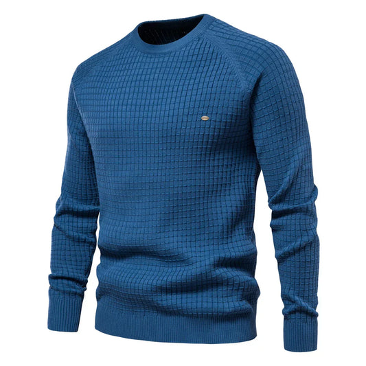 MIRAVO | Pull homme à motif losanges