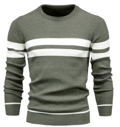 MIRAVO | Pull élégant pour homme avec motif à chevrons