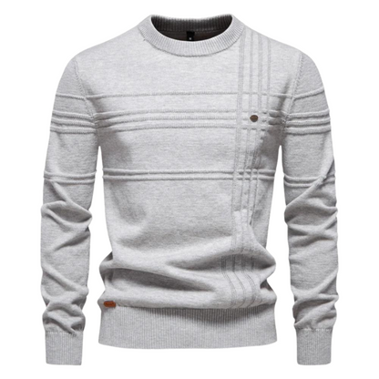 MIRAVO | Pull élégant pour homme avec design à carreaux