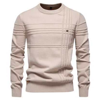 MIRAVO | Pull élégant pour homme avec design à carreaux