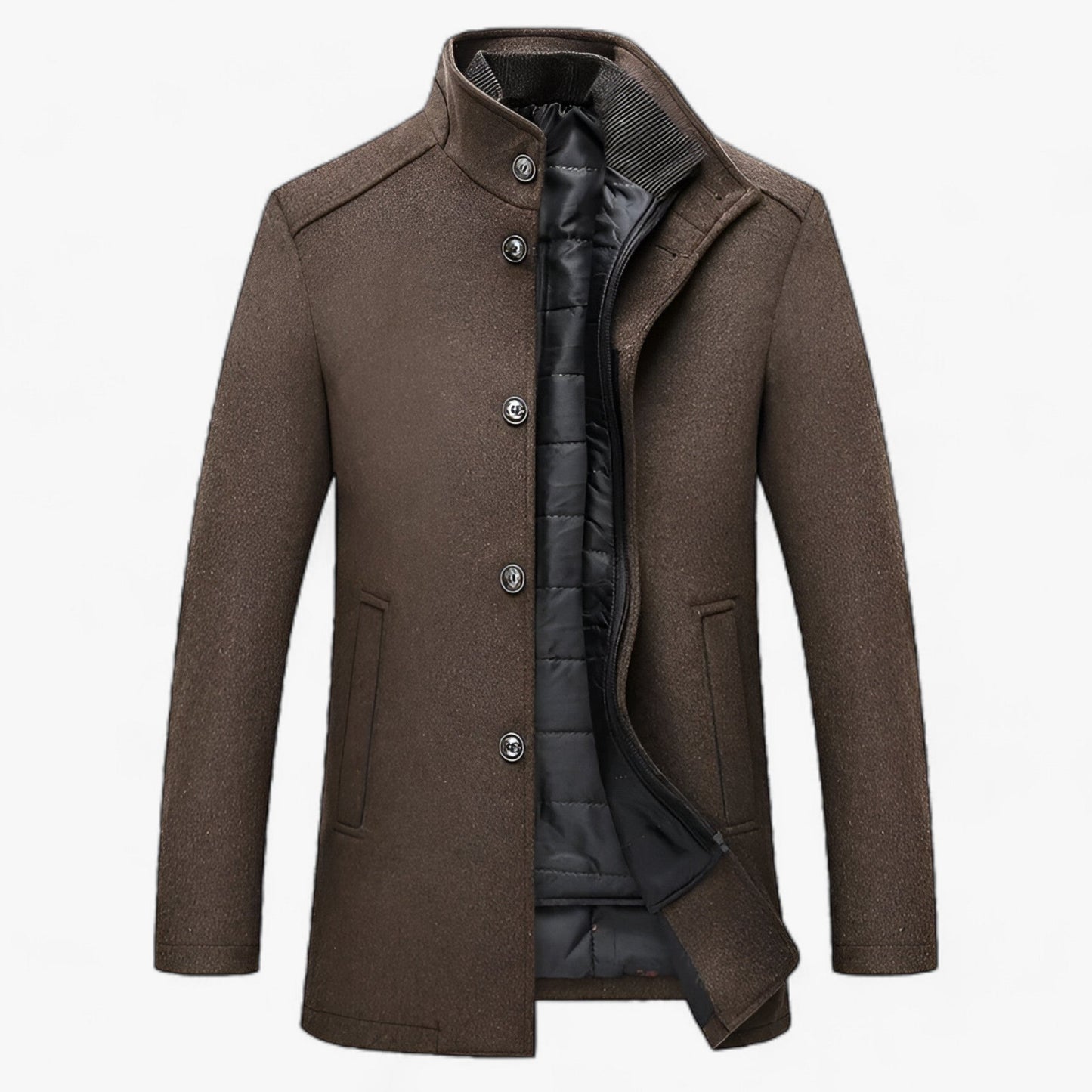 Alex | Trench en Laine Décontracté