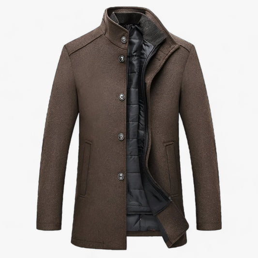 Alex | Trench en Laine Décontracté