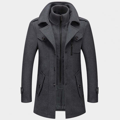 Benjamin | Manteau d'hiver long pour hommes