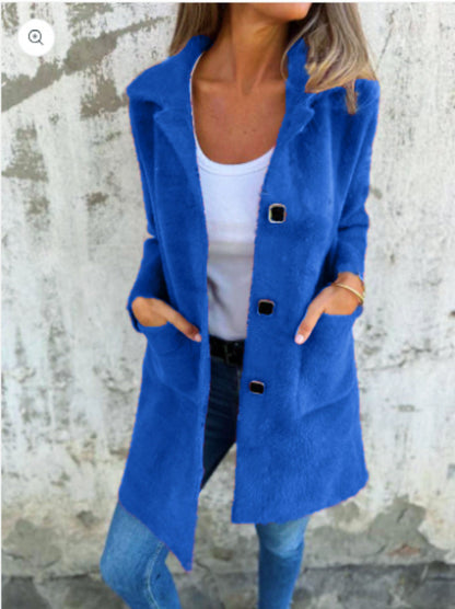 Elodie - Manteau Élégant avec Revers