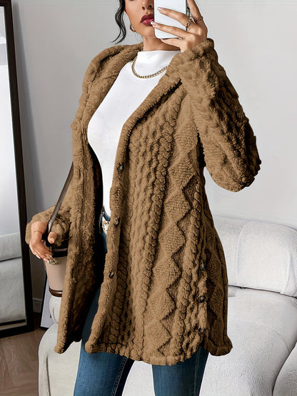 Amalia™ | Cardigan douillet avec capuche