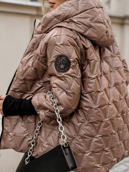 Christina - Veste à capuche en patchwork